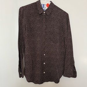 Jcrew button up blouse size 2